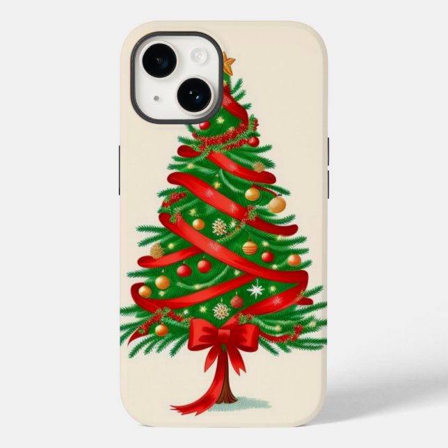Christmas Tree Case-Mate iPhone Case (Back)