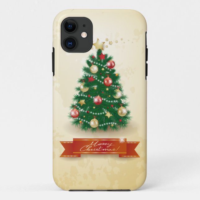 Christmas tree Case-Mate iPhone case (Back)