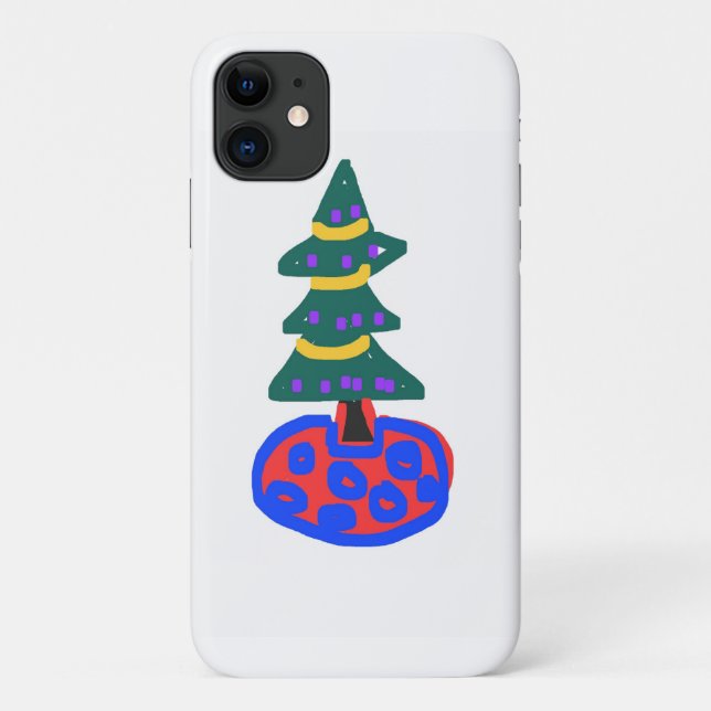 Christmas Tree Case-Mate iPhone Case (Back)