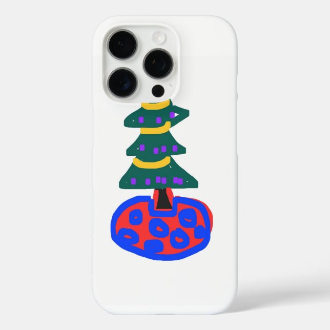 Christmas Tree Case-Mate iPhone Case (Back)