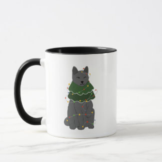 Christmas Tree Cat Mug