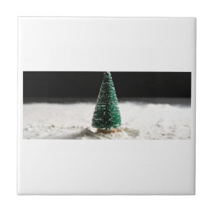 christmas tree ceramic tile