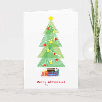 Christmas tree christmas Card