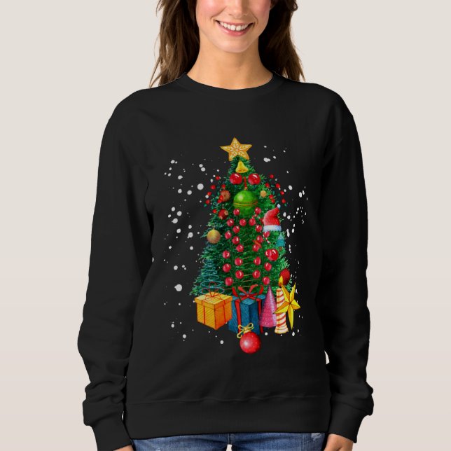 Christmas Tree Christmas Pyjamas  2 Sweatshirt (Front)