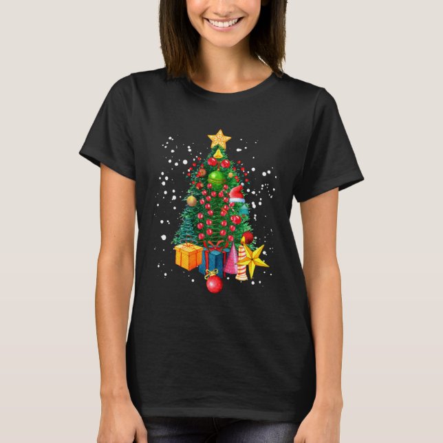 Christmas Tree Christmas Pyjamas  2 T-Shirt (Front)