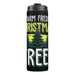 Christmas tree Christmas tree Christmas Thermal Tumbler