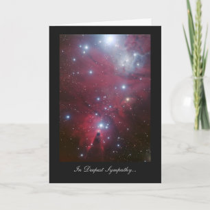 Christmas Tree Cluster - In Deepest Sympathy Holiday Card
