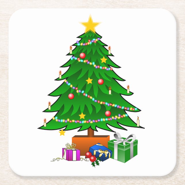 Christmas Tree Coaster (Front)
