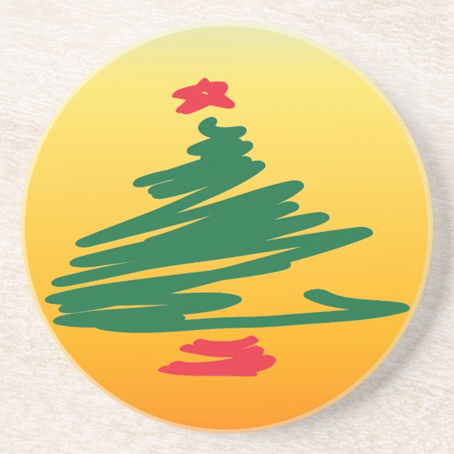 Christmas Tree Coaster (Front)