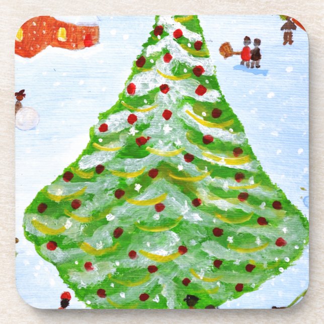 Christmas Tree Coaster (Front)