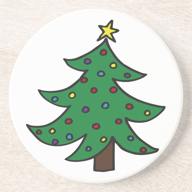 Christmas Tree Coaster (Front)