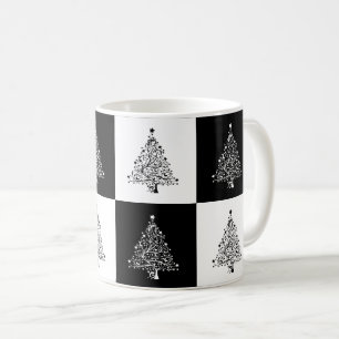 christmas tree coffee mug