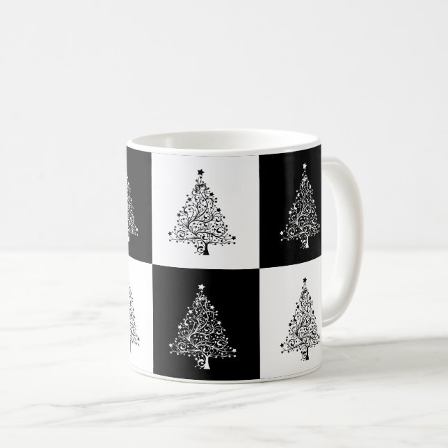 christmas tree coffee mug (Front Right)