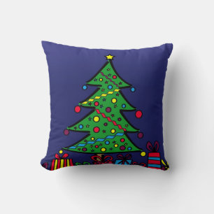 Christmas tree cushion