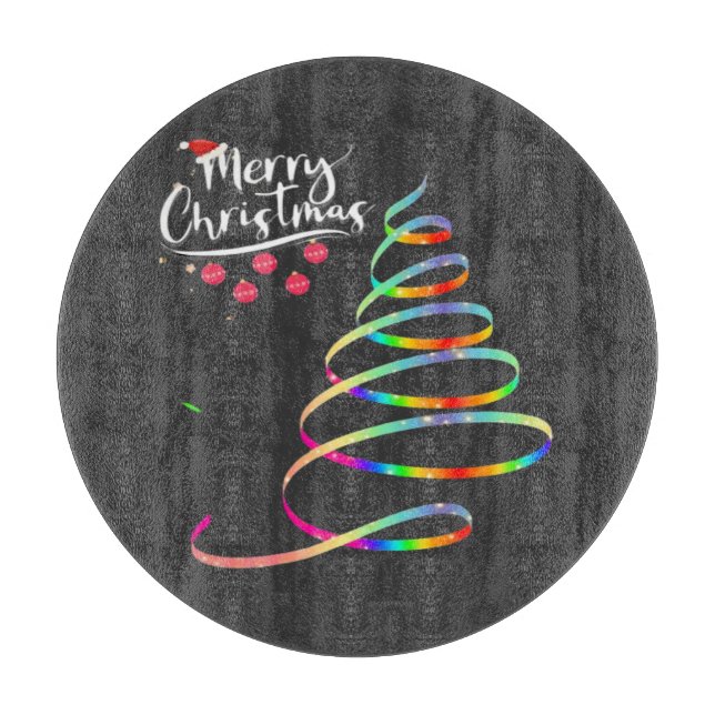  Christmas Tree   Cutting Board (Front)