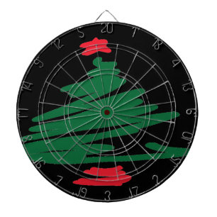Christmas Tree Dartboard