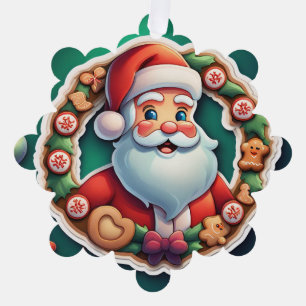 Christmas tree decoration card