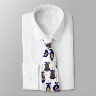 Christmas Tree Decorations Pattern Tie