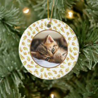 Christmas Tree Editable Pet Photo Decoration