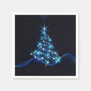 Christmas Tree Elegant Paper Napkin
