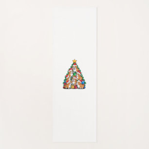 Christmas Tree English Bulldog Bulldogs Yoga Mat