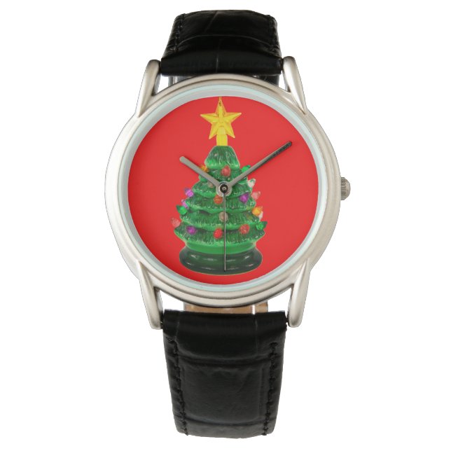 Christmas Tree eWatch Watch (Front)