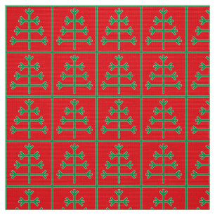 Christmas tree fabric