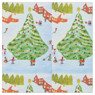 Christmas Tree Fabric