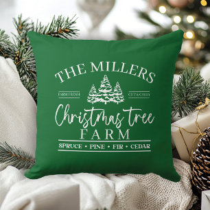 Christmas Tree Farm  Cushion