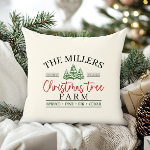 Christmas Tree Farm  Cushion