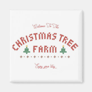 Christmas Tree Farm Magnet