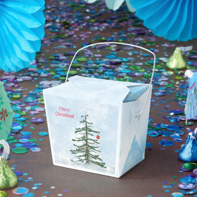 Christmas Tree Favour Box (Party)