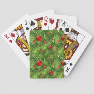 Christmas Tree Festive Holiday Ugly Xmas Sweater Playing Cards