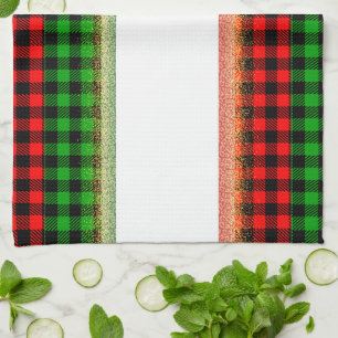 Christmas Tree Festive Holiday Ugly Xmas Sweater Tea Towel