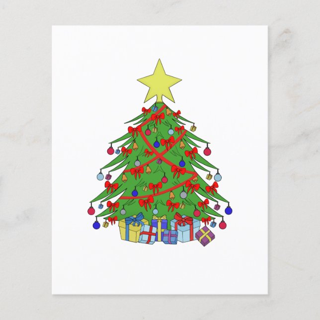 Christmas tree flyer (Front)