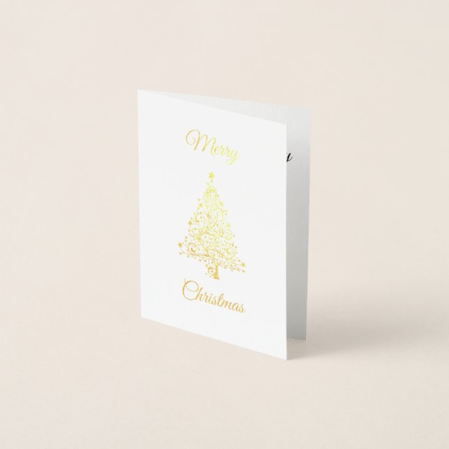 Christmas Tree Foil Card (Front)