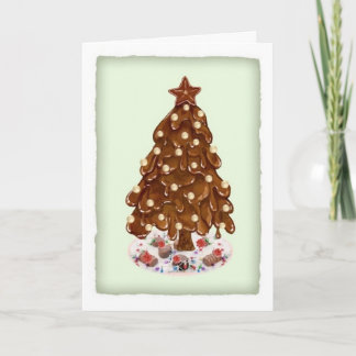 Christmas Tree for Dove Chocolate Discoveries Holiday Card