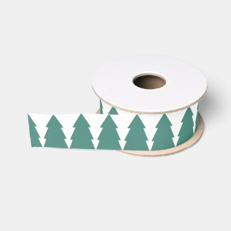 Christmas Tree Forest Grosgrain Ribbon