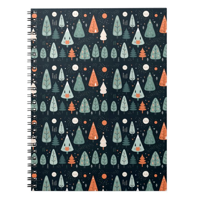 Christmas Tree Forest notebook (Front)