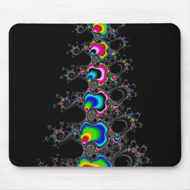 Christmas tree - Fractral Mouse Pad (Front)