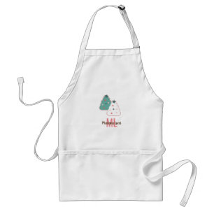 Christmas Tree Frosted Cookies Standard Apron