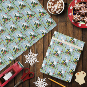 Christmas Tree Funny Cat Wrapping Paper
