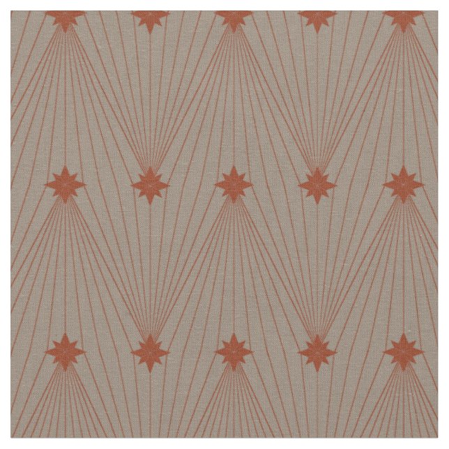Christmas tree Geometric elegant Fabric (Close Up)