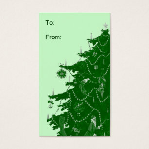 Christmas Tree Gift Tags