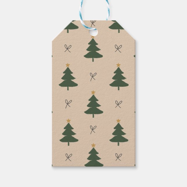 Christmas tree gift tags (Front)