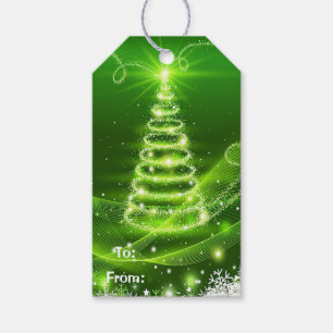 Christmas Tree Gift Tags
