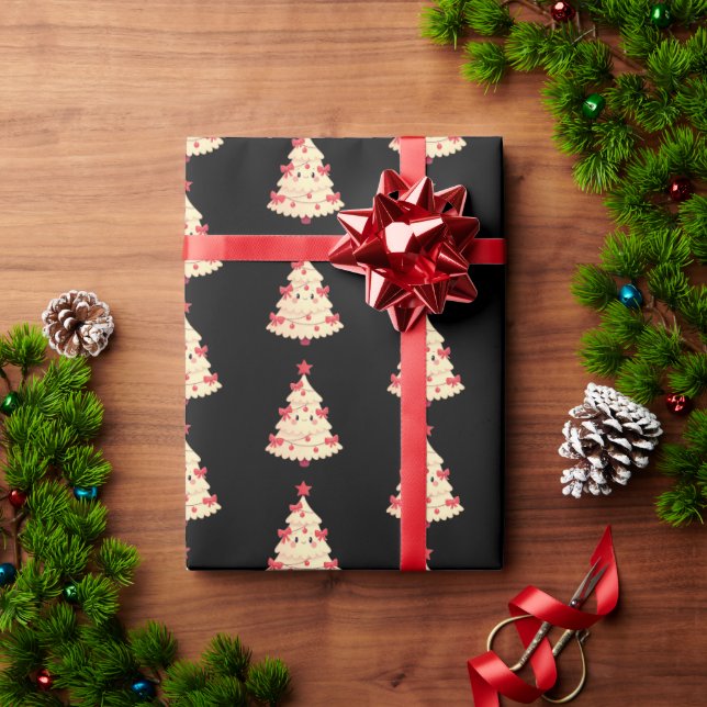 Christmas tree gift wrap (Holiday Gift)