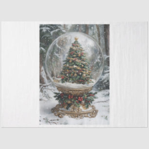 Christmas Tree Globe Tissue Paper