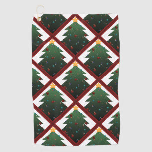 Christmas Tree Golf Towel