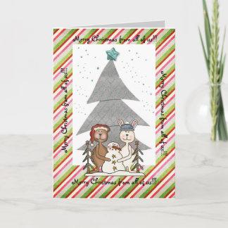Christmas Tree greeting card